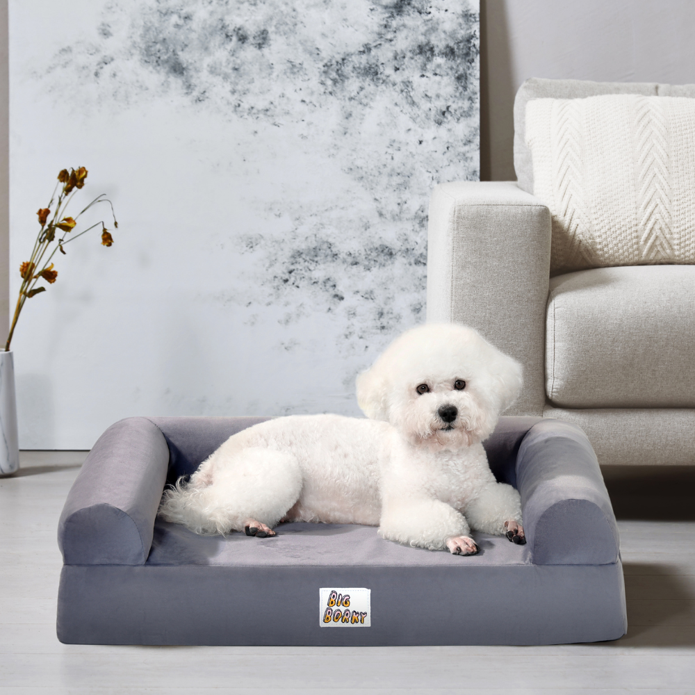 Borky's Dog Bed Headrest Conversion Kit - Bed Not Included