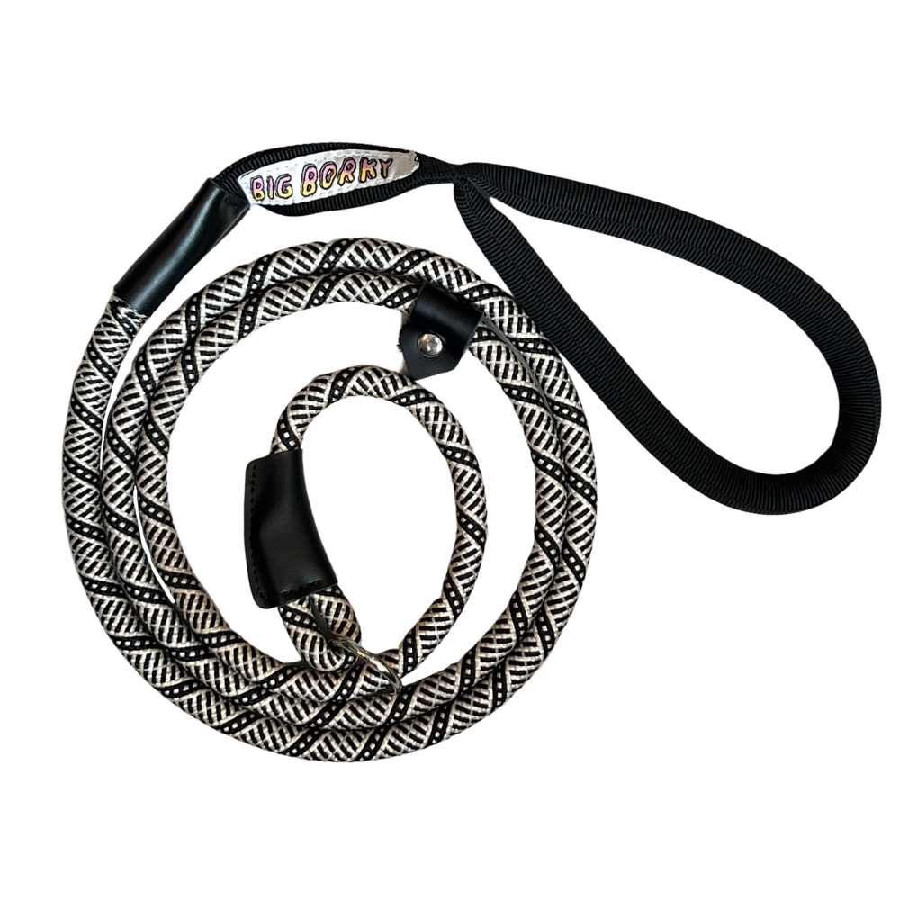 Borky's Slip Lead - Train Dogs to Stop Pulling, No Collar Required