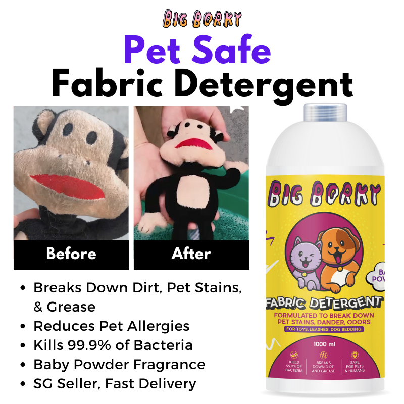 Fabric Detergent - Breaks Down Pet Stains, Dander, Odours