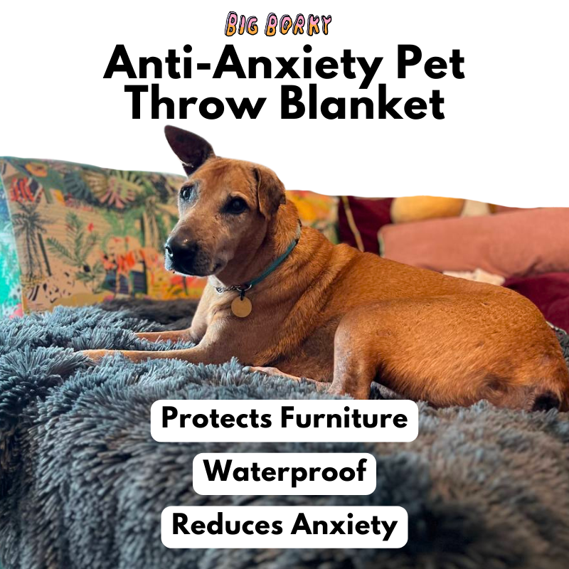 Anti-Anxiety Throw Blanket - Waterproof & Machine Washable