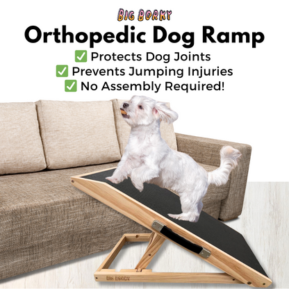 Borky's Dog Ramp - Protects Joints & Prevents Jumping Injuries